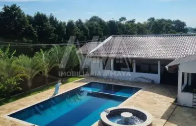 Chácara para venda em araçoiaba da serra, aquarius, 6 dormitórios, 3 banheiros, 8 vagas