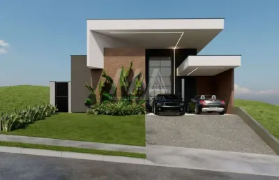Casa em condomínio para venda em votorantim, cond.terras  alpha nova esplanada, 3 dormitórios, 3 suítes, 2 banheiros, 2 vagas