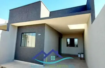 Casa com 3 quartos à venda na rua santa rita, cará-cará, ponta grossa, 80 m2 por r$ 239.900