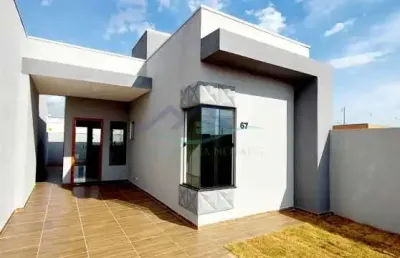 Casa com 2 quartos à venda na rua maria mercedes amaral de almeida, cará-cará, ponta grossa, 50 m2 por r$ 255.000