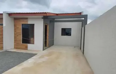 Casa com 3 quartos à venda na rua pastor luiz carlos posniak, colônia dona luíza, ponta grossa, 72 m2 por r$ 218.000