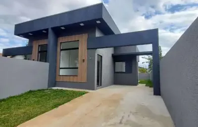 Casa com 3 quartos à venda na rua josé ferreira de quadros, cará-cará, ponta grossa, 70 m2 por r$ 335.000