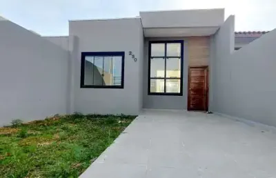 Casa com 2 quartos à venda no cará-cará, ponta grossa , 55 m2 por r$ 250.000