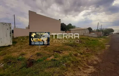 Terreno de esquina disponível para venda no bairro vila bela em guarapuava