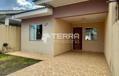 Casa com 2 dormitórios à venda, santana, guarapuava - pr