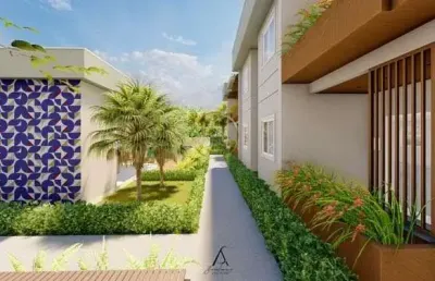 Apartamento 03 dorm. na orla taperapuã - porto seguro: 74m², 1 suíte, 2 banheiros por r$690.000 - venda