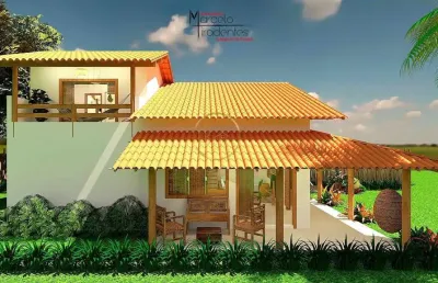 Casa 2 dormitórios à venda em toco branco, porto seguro