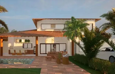 Casa à venda em porto seguro: 4 suítes, 259m² por r$2.200.000