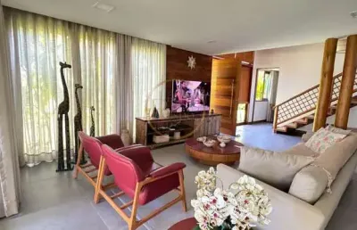 Casa à venda em arraial d'ajuda: 4 suítes, 380m² por r$5,5m