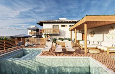 Casa à venda no parracho, porto seguro: 3 suítes, 136m²