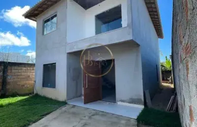 Casa à venda em cambolo, porto seguro: 2 dorms, 130m², r$490mil