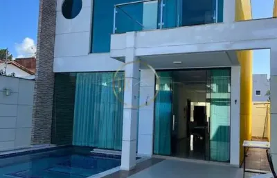 Casa à venda em taperapuã, porto seguro: 4 suítes, 226m²