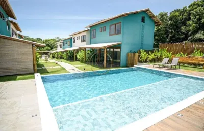 Casa à venda em alto de pitinga, porto seguro: 3 suítes, 150m²