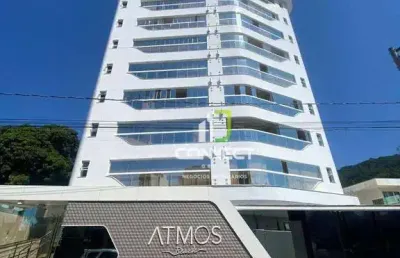 Apartamento na praia com 2 suítes  à venda, 77 m² por r$ 1.350.000 - cabeçudas - itajaí/sc