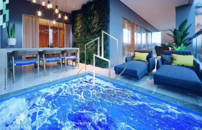 Queens residence – condomínio com sauna, quadra e piscinas