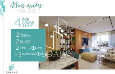 Queens residence – apartamentos com 112m² a 227m² em localização nobre