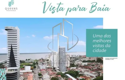 Queens residence – lazer completo e vista para a baía no coração de belém