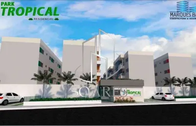 Park tropical lançamento com 46m² e 1 vaga de garagem