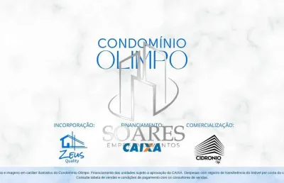 Condomínio olimpo invista no seu futuro lar no 40 horas. na planta!