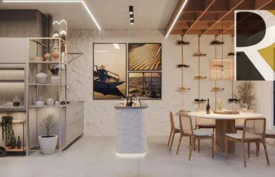 Apartamento com 1 ou 2 dormitórios à venda, 25, 38, 53 m² por r$ 204.000 - intermares - cabedelo/pb