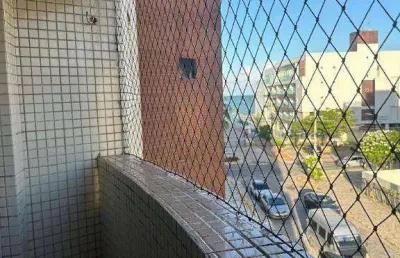 Apartamento beira mar com 3 dormitórios à venda, 104 m² por r$ 550.000 -  bessa - joão pessoa/pb