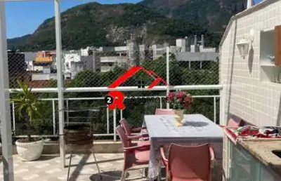 Cobertura com 3 quartos à venda na avenida fernando mattos, barra da tijuca, rio de janeiro, 165 m2 por r$ 1.990.000