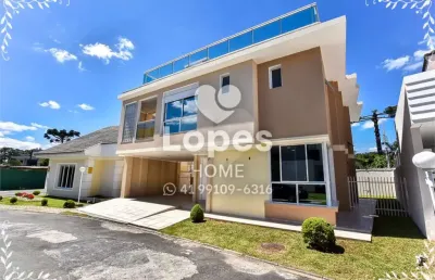 Casa com 4 quartos à venda na rua antônio turíbio teixeira braga, butiatuvinha, curitiba, 273 m2 por r$ 1.950.000