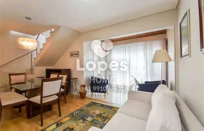 Cobertura com 2 quartos à venda na rua gago coutinho, 280, bacacheri, curitiba, 185 m2 por r$ 1.350.000