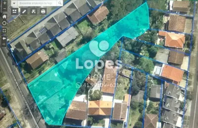 Terreno à venda na rua primeiro-ministro brochado da rocha, núm./km 1, pilarzinho, curitiba, 1628 m2 por r$ 999.000