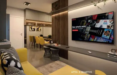 Apartamento com 2 quartos à venda na avenida república argentina, 3165, portão, curitiba, 38 m2 por r$ 470.000