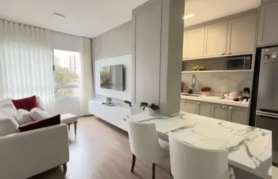 Apartamento com 2 quartos à venda na rua maranhão, 1774, água verde, curitiba, 57 m2 por r$ 630.000
