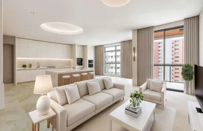 Apartamento com 3 quartos à venda na avenida silva jardim, 2733, batel, curitiba, 171 m2 por r$ 3.850.000
