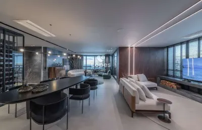 Apartamento com 3 quartos à venda na rua deputado heitor alencar furtado, 1771, ecoville, curitiba, 304 m2 por r$ 6.033.438