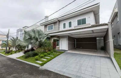 Casa em condomínio fechado com 3 quartos à venda na avenida doutor eugênio bertolli, 3062, santa felicidade, curitiba, 245 m2 por r$ 2.300.000