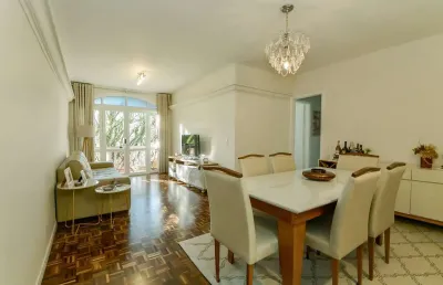 Apartamento com 3 quartos à venda na rua brigadeiro franco, 125, mercês, curitiba, 107 m2 por r$ 735.000