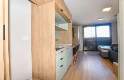 Kitnet / stúdio à venda na rua doutor pedrosa, 313, centro, curitiba, 29 m2 por r$ 450.000