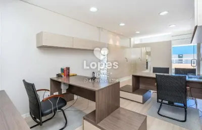 Sala comercial à venda na avenida brasília, 4, novo mundo, curitiba, 27 m2 por r$ 210.000