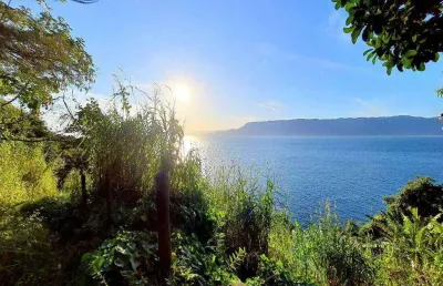 Terreno à venda, 9664 m² por r$ 10.000.000,00 - ponta da sela - ilhabela/sp