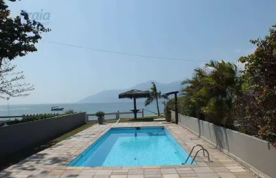 Casa com 5 dormitórios à venda, 750 m² por r$ 6.400.000,00 - pontal da cruz - são sebastião/sp