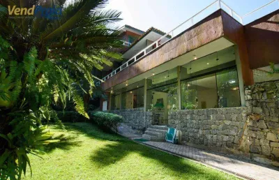 Casa com 5 dormitórios à venda, 410 m² por r$ 4.000.000 - guaecá - são sebastião/sp