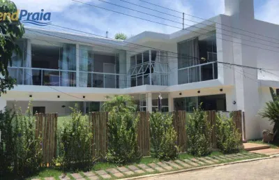 Casa com 5 suítes à venda, 450 m² por r$ 4.800.000 - paúba - são sebastião/sp