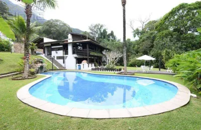 Casa com 4 dormitórios à venda, 450 m²  - guaecá - são sebastião/sp
