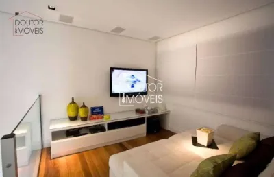 Apartamento duplex com 1 dormitório à venda, 82 m² por r$ 1.280.000,00 - chácara santo antônio (zona leste) - são paulo/sp