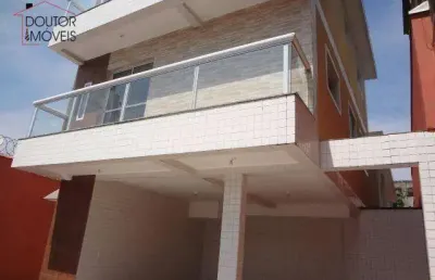 Sobrado com 3 dormitórios à venda, 108 m² por r$ 450.000,00 - catiapoã - são vicente/sp