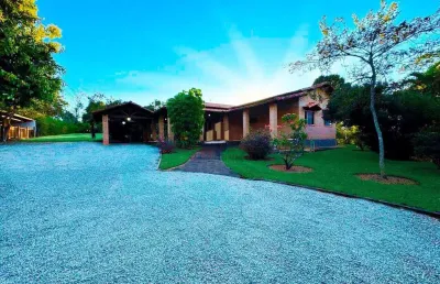 Casa em condomínio fechado com 3 quartos à venda na flamboyant, 33, fazenda solar, igarapé por r$ 989.999