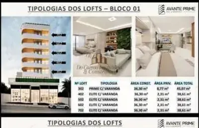 Loft com 1 quarto à venda na avenida governador valadares, 33, centro, betim por r$ 385.000