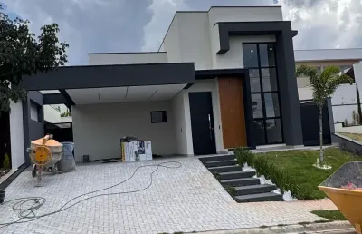 Excelete casa térrea com 164m² de área construída no condomínio gran ville são venâncio