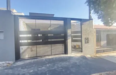 Casa 3 dormitórios para venda em maringá, parque das laranjeiras, 3 dormitórios, 1 suíte, 2 banheiros, 1 vaga
