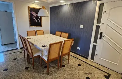 Excelente apartamento com 4 dormitórios sendo 3 suítes para venda na aviação-praia grande