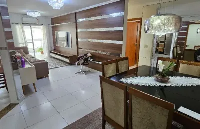 Lindo apartamento com 3 suítes para locação vista mar na aviação-praia grande